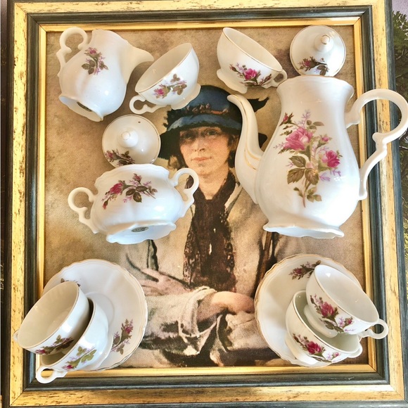 Vintage 1950s Children’s Tea Set China by Fred Roberts Co. - Picture 4 of 15